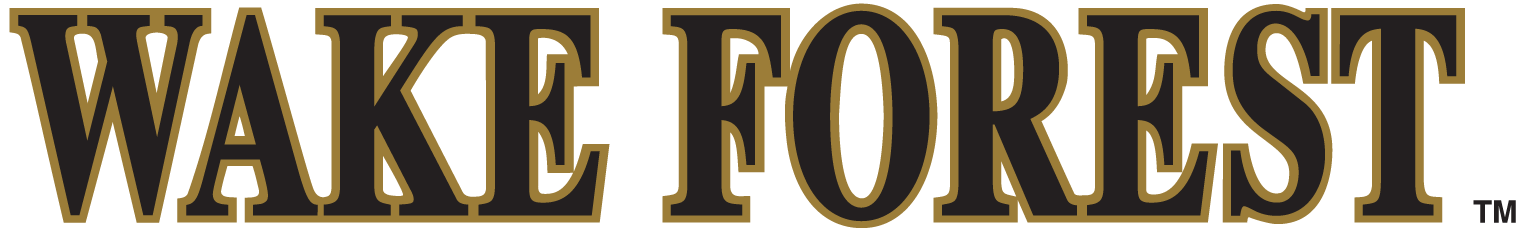 Wake Forest Demon Deacons 2007-2018 Wordmark Logo iron on paper